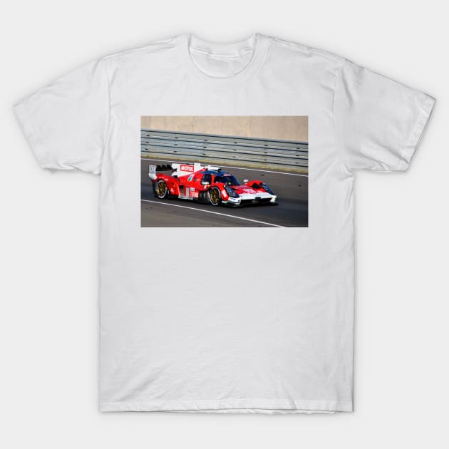 Glickenhaus 007 LMH 24 Hours of Le Mans 2022 T-Shirt by Andy Evans Photos